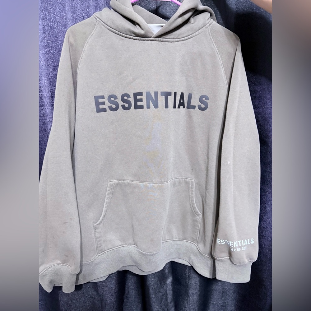 Essentials Brown Hoodie